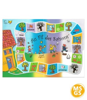Jeu pédagogique des saisons – Observation et repérage dans le temps