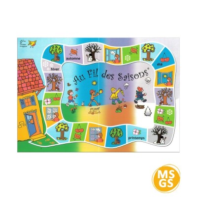 Jeu pédagogique des saisons – Observation et repérage dans le temps