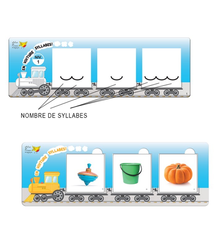 EN VOITURE SYLLABES | conscience phonologique en grande section