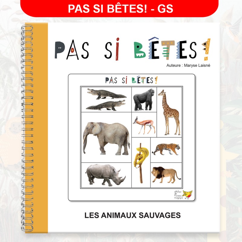 French Animals Puzzles - Animaux de la forêt - Casse-tête