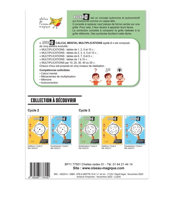 Appario - Multiplications - cycle 2