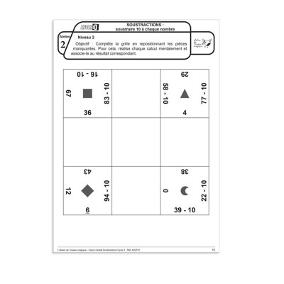 Jeu de repérage spatial - Bien casé Rééducateurs