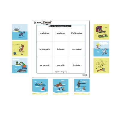 DU MOT À L’IMAGE - Compréhension de lecture - Atelier de l'Oiseau Magique