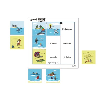 DU MOT À L’IMAGE - Compréhension de lecture - Atelier de l'Oiseau Magique