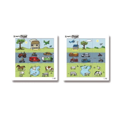 DU MOT À L’IMAGE - Compréhension de lecture - Atelier de l'Oiseau Magique