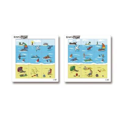 DU MOT À L’IMAGE - Compréhension de lecture - Atelier de l'Oiseau Magique