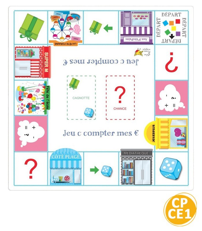 Je sais compter mes € – Jeu pédagogique maths et monnaie dès 6 ans