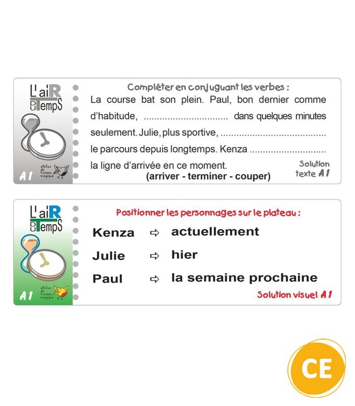 Jeu de conjugaison - Cycle 2 Jeu de conjugaison - Cycle 2