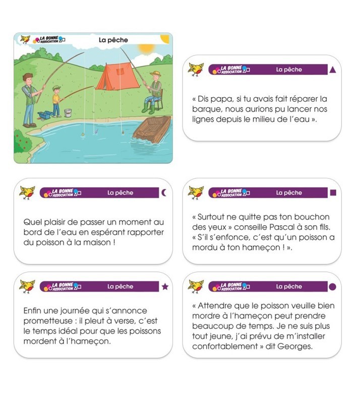 La Bonne Association – Jeu de lecture, compréhension et déduction