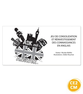 Jeu pédagogique d’anglais A1 – Interaction orale et automatismes