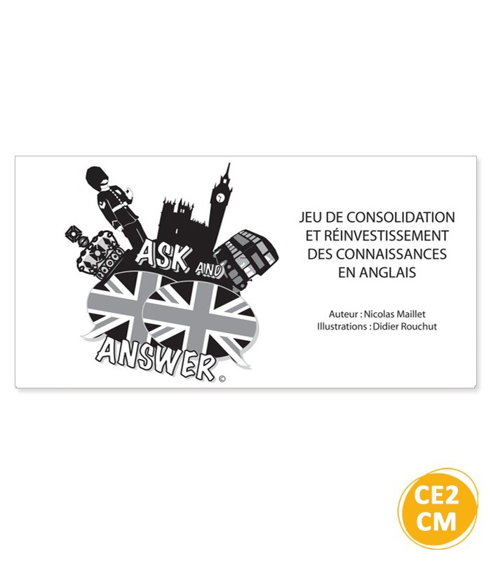 Jeu pédagogique d’anglais A1 – Interaction orale et automatismes