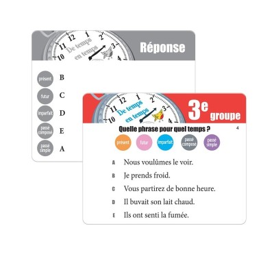 De temps en temps – Jeu de conjugaison Cycle 3 De temps en temps – Jeu de conjugaison Cycle 3