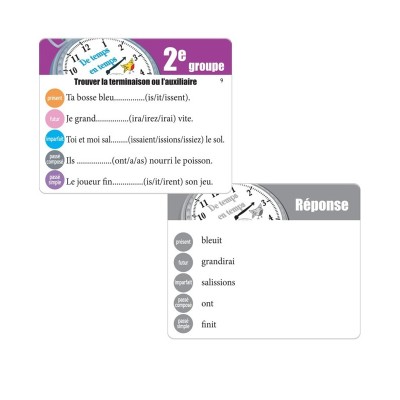 De temps en temps – Jeu de conjugaison Cycle 3 De temps en temps – Jeu de conjugaison Cycle 3