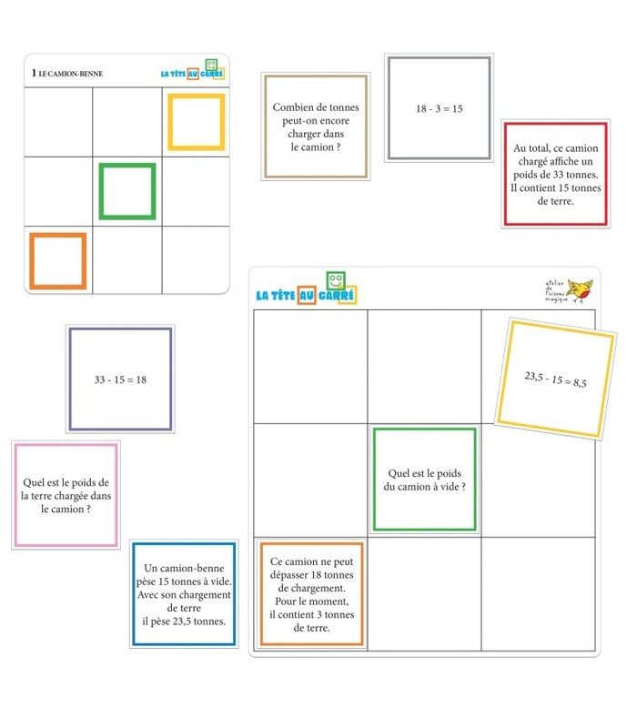 La Tête au Carré – Jeu de logique et mathématiques autonome