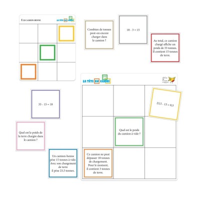 La Tête au Carré – Jeu de logique et mathématiques autonome La Tête au Carré – Jeu de logique et mathématiques autonome