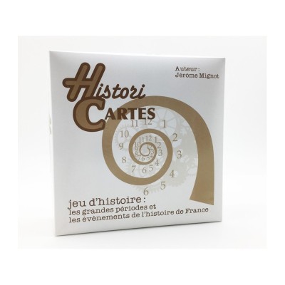 Boîte du jeu Histori'cartes - Cycle 3 Boîte du jeu Histori'cartes - Cycle 3