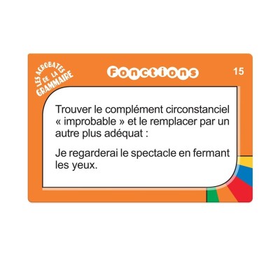 Jeu pédagogique de grammaire – Logique, conjugaison et construction de phrases