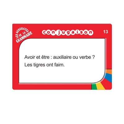 Jeu pédagogique de grammaire – Logique, conjugaison et construction de phrases