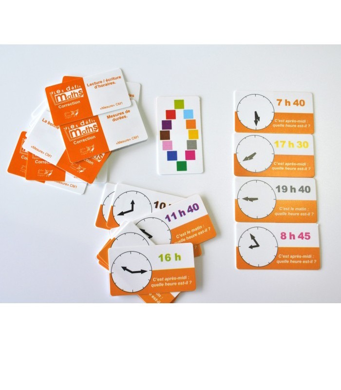 Défi Maths CM1 – Mesures et durées