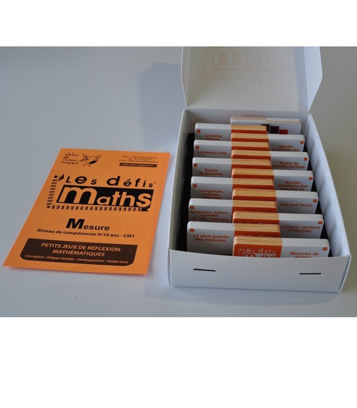 Défi Maths CM1 – Mesures et durées