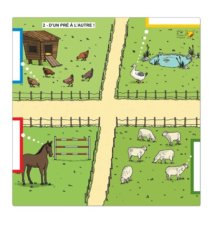 Jeu de lecture, observation et déduction | L’Oiseau Magique