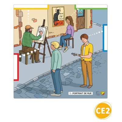 Jeu de lecture, déduction et observation - dès 6 ans Jeu de lecture, déduction et observation - dès 6 ans