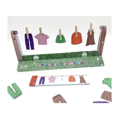 Au Fil des Vêtements – Jeu éducatif de logique et repérage spatial | L’Oiseau Magique Au Fil des Vêtements – Jeu éducatif de logique et repérage spatial | L’Oiseau Magique