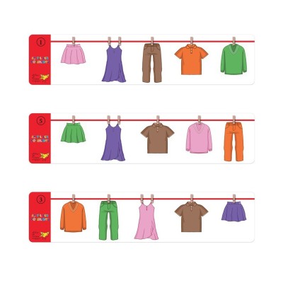 Au Fil des Vêtements – Jeu éducatif de logique et repérage spatial | L’Oiseau Magique Au Fil des Vêtements – Jeu éducatif de logique et repérage spatial | L’Oiseau Magique