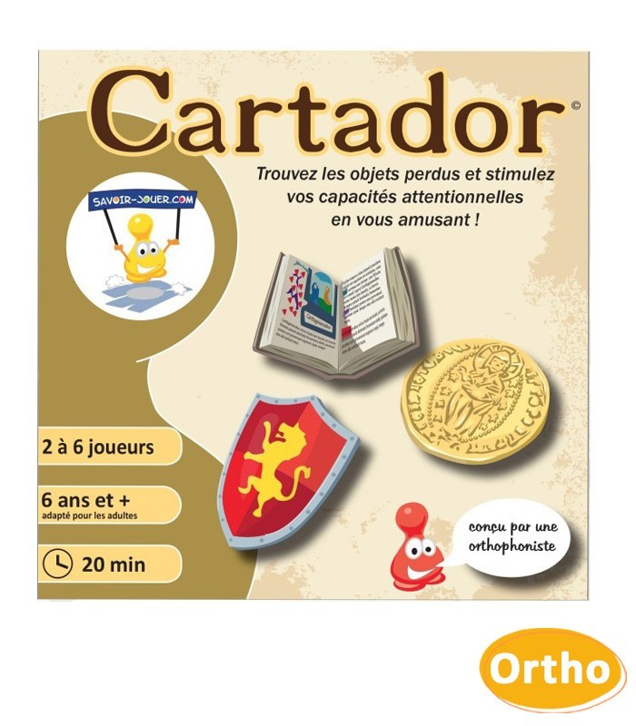 CARTADOR - Jeu de Mémoire de Travail pour Rééducation Cognitive