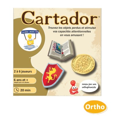 CARTADOR - Jeu de Mémoire de Travail pour Rééducation Cognitive