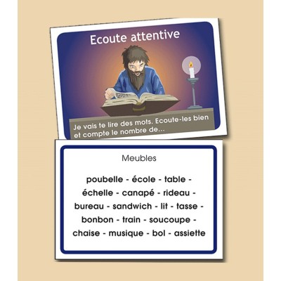 CARTADOR - Jeu de Mémoire de Travail pour Rééducation Cognitive