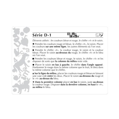 Jeu repérage spatial et mémorisation - Bien Casé