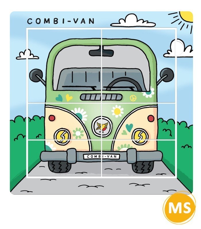 Échantillon du jeu COMBI-VAN Échantillon du jeu COMBI-VAN