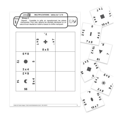 Échantillon APPARIO CALCUL MENTAL