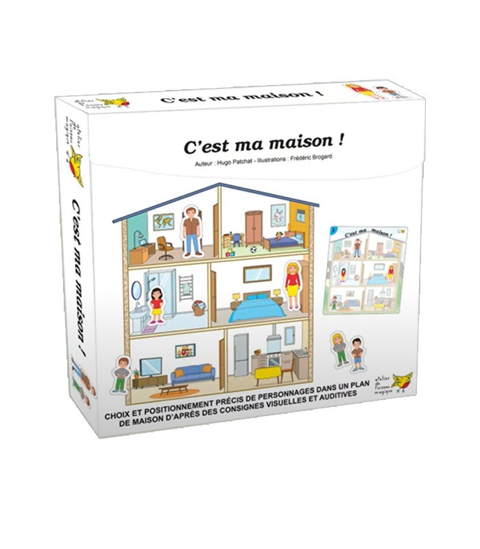 Jeu c'est ma maison - version 6 joueurs