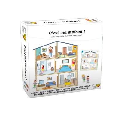 Jeu c'est ma maison - version 6 joueurs