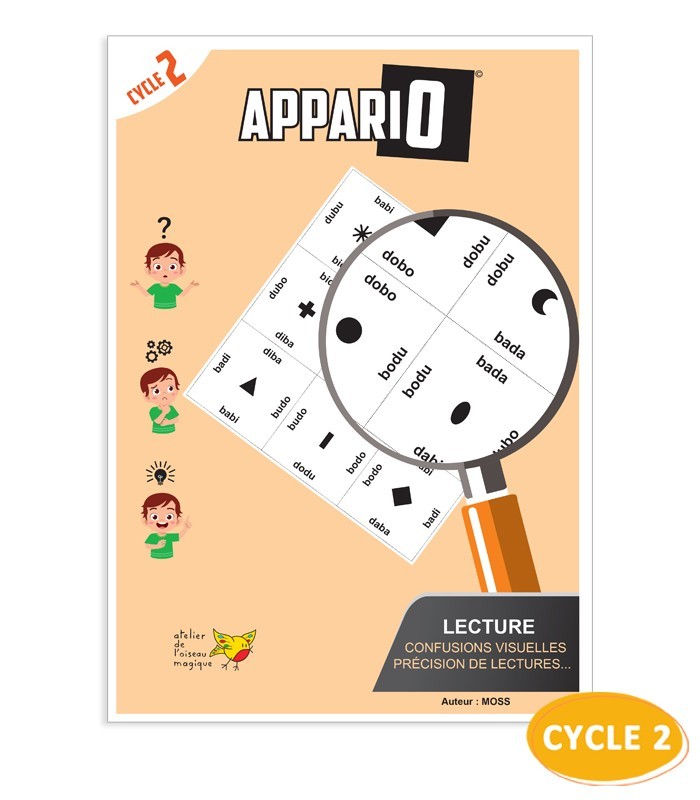 Échantillon APPARIO LECTURE - CYCLE 2 Échantillon APPARIO LECTURE - CYCLE 2