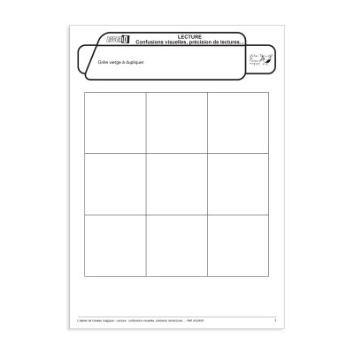 Appario Lecture – Jeu autocorrectif pour lecture et discrimination visuelle Appario Lecture – Jeu autocorrectif pour lecture et discrimination visuelle