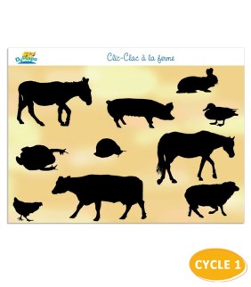 CLIC-CLAC À LA FERME - DVD - L'Atelier de l'Oiseau Magique