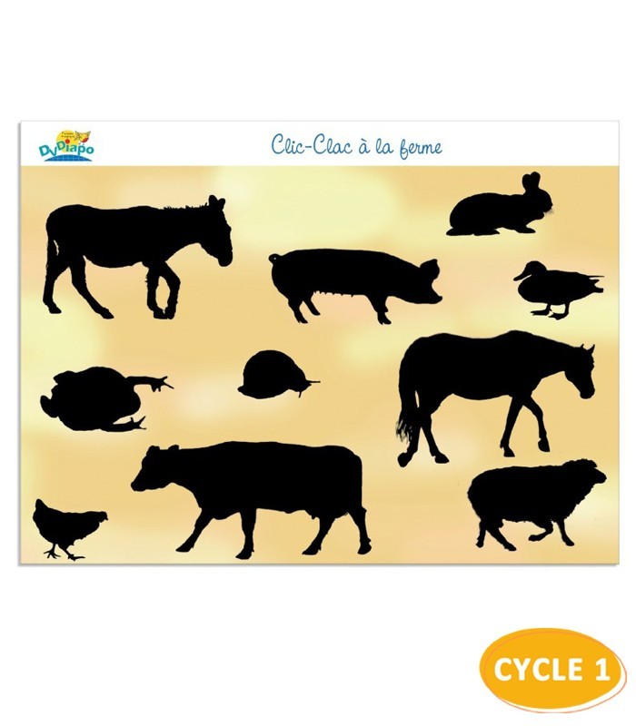 CLIC-CLAC À LA FERME - DVD - L'Atelier de l'Oiseau Magique