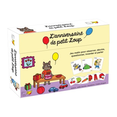 L’anniversaire de Petit Loup – Jeu collectif de langage maternelle