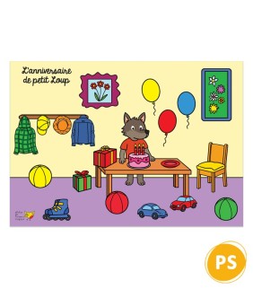 L’anniversaire de Petit Loup – Jeu collectif maternelle