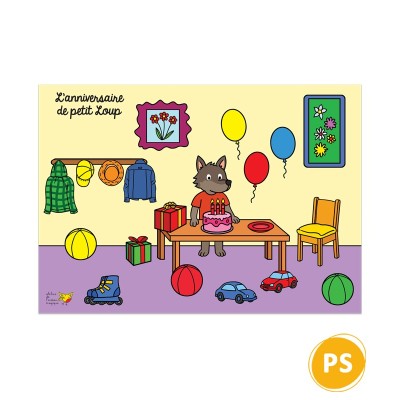 L’anniversaire de Petit Loup – Jeu collectif maternelle