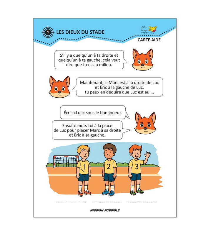 Mission Possible – Jeu de logique et mathématiques façon agent secret | L’Oiseau Magique