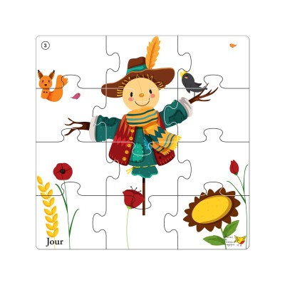 Puzzle pédagogique “Jour” – Jeu progressif pour maternelle (PS/MS) Puzzle pédagogique “Jour” – Jeu progressif pour maternelle (PS/MS)