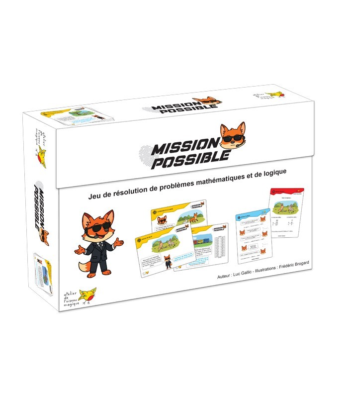 Mission Possible – Jeu de logique et mathématiques façon agent secret | L’Oiseau Magique