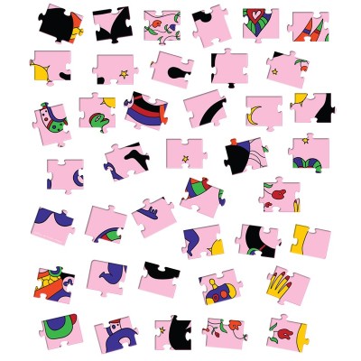 40 pièces de puzzle | À la façon Nikki Saint Phalle
