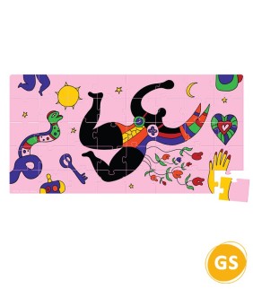 Les puzzles de l’Atelier : À la façon Nikki Saint Phalle