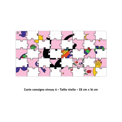 Puzzle 40 pièces GS inspiré Niki de Saint Phalle – Art et couleurs