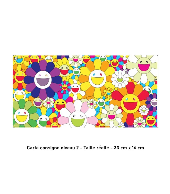 Puzzle 40 pièces GS Murakami – Pop japonais et couleurs